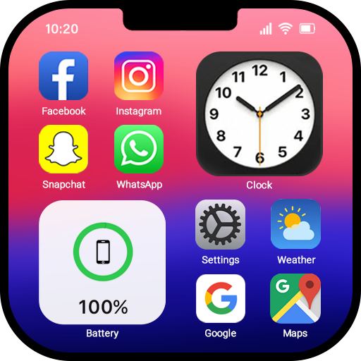 Launcher Phone OS Google Play icon captured 2026-08-16