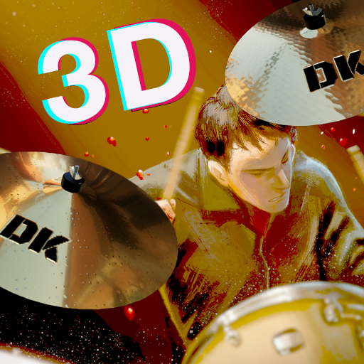 DrumKnee Bateria Eletrônica 3D Google Play icon captured 2026-08-14