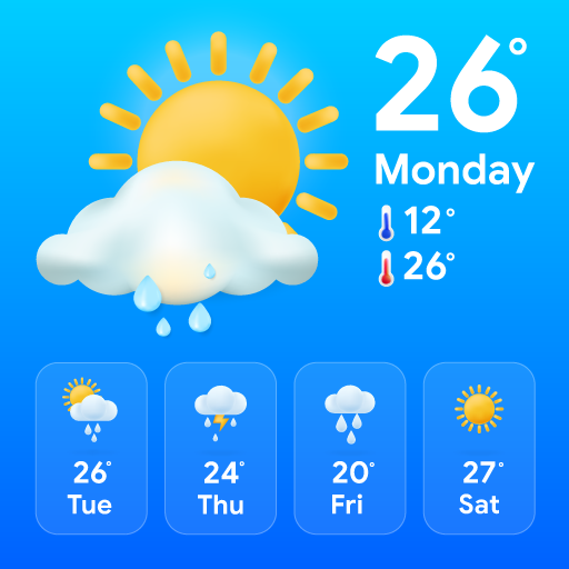 Weather Forecast - Live Radar Google Play icon captured 2026-08-12