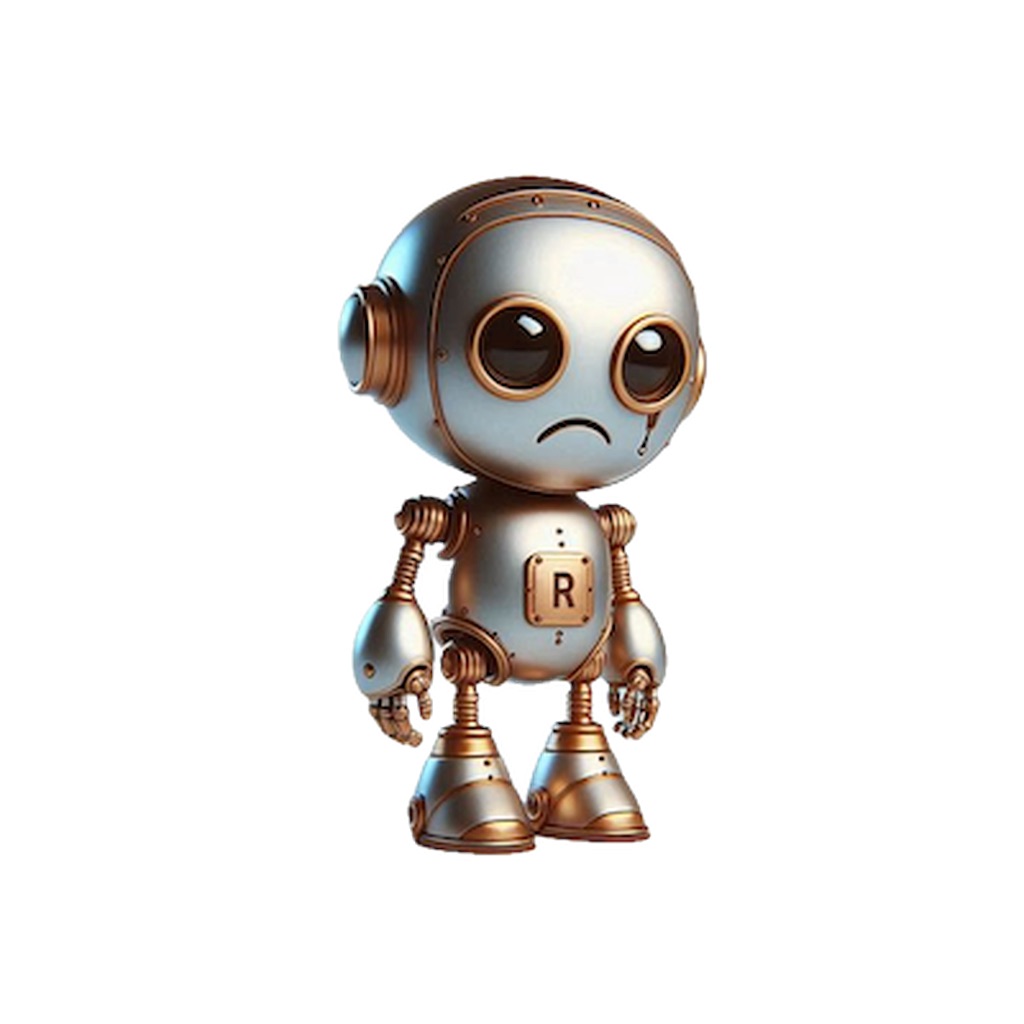 Sad Robot Stickers app icon captured 2026-08-11