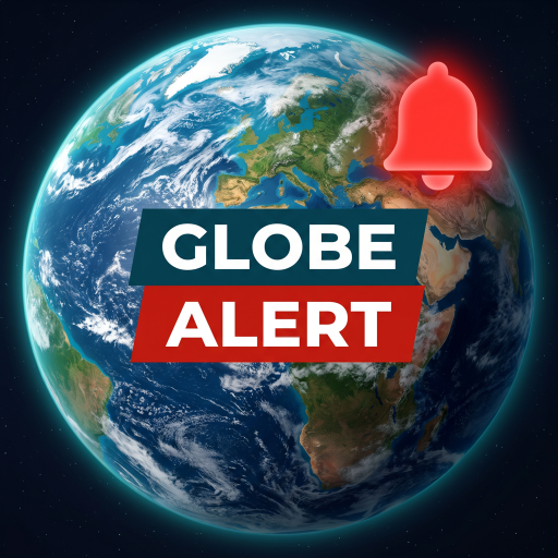World Monitor: GlobeAlert Google Play icon captured 2026-08-12