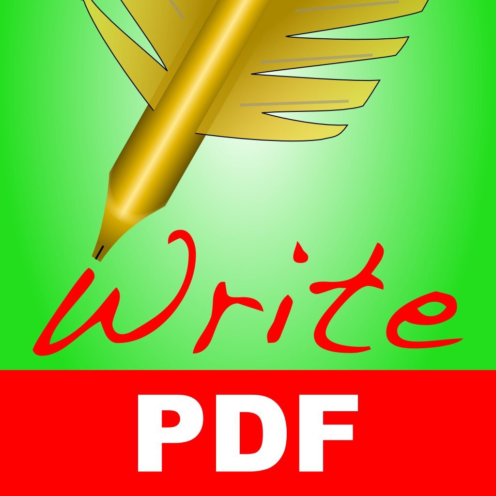 WritePDF app icon captured 2026-08-12