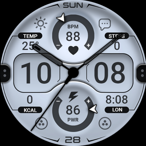 OMG 411 Hybrid Watch Face Google Play icon captured 2026-08-13