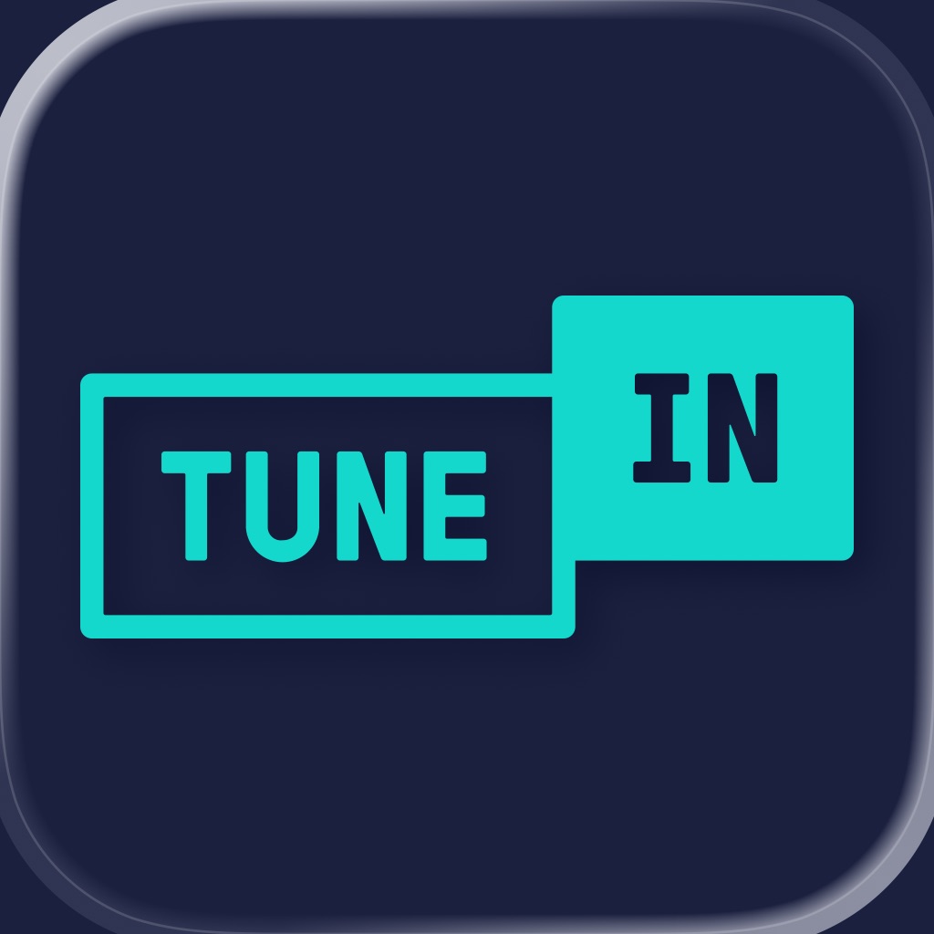 TuneIn Radio: Music & Sports app icon captured 2026-08-11