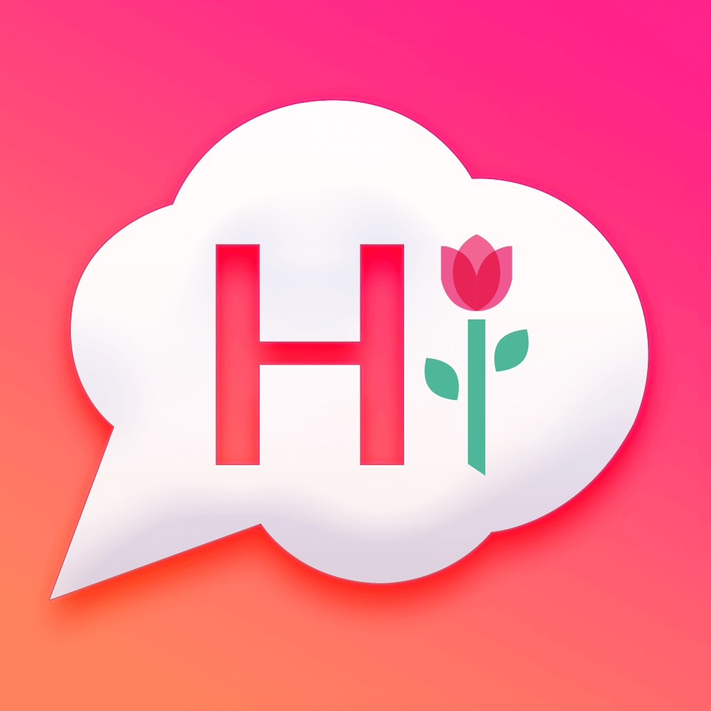 SayHi Stickers app icon captured 2026-08-14