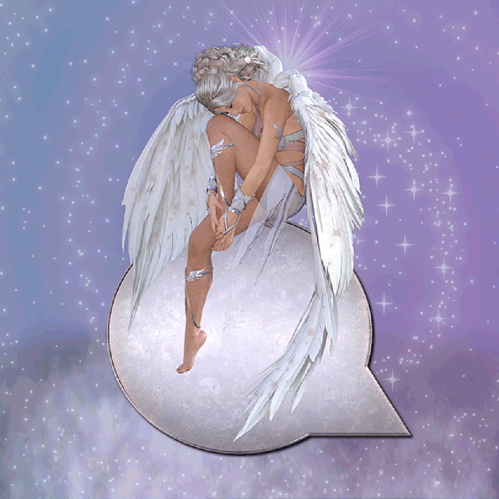 Angel for Today Sticker Pack app icon captured 2026-08-12