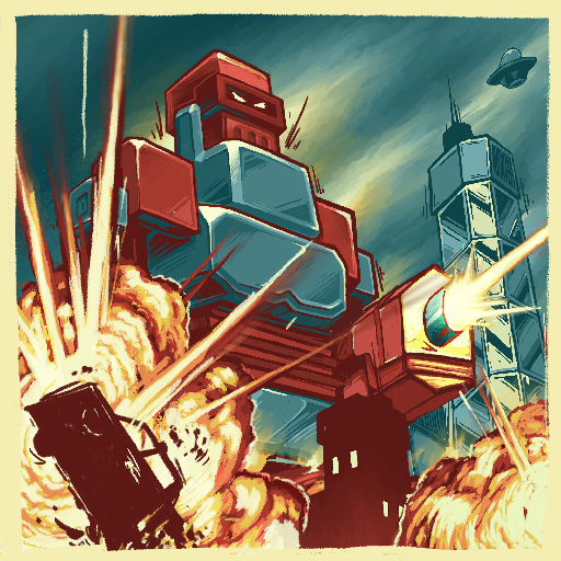 Pixzilla: King of the Robots Google Play icon captured 2026-08-13