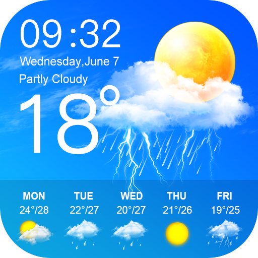 Weather Forecast Google Play icon captured 2026-08-12