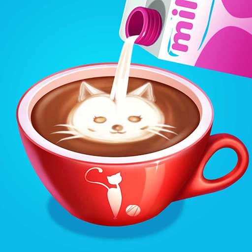 Kitty Café: Make Yummy Coffee app icon captured 2026-08-18