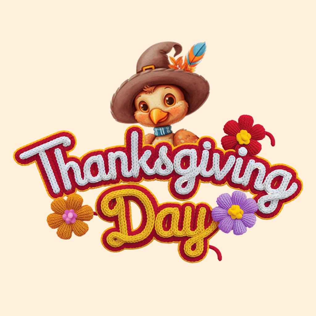 Thanksgiving Animated iSticker app icon