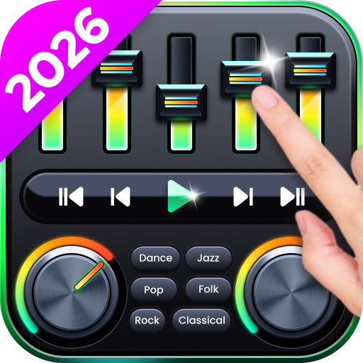 Volume Bass Booster, Equalizer Google Play icon captured 2026-08-12