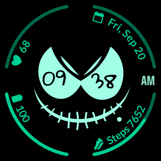 Haunting Hours: Watch Face Google Play icon captured 2026-08-14