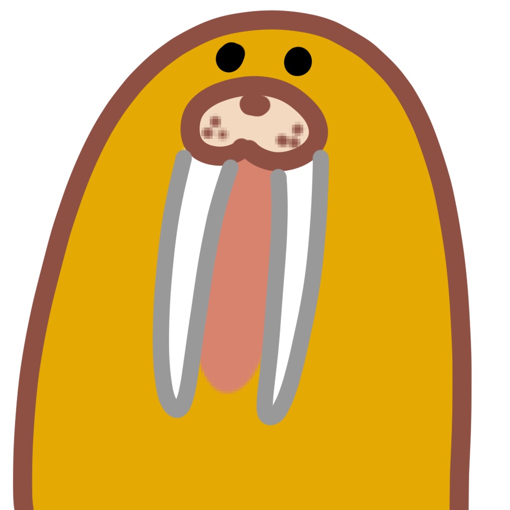 cute walrus sticker app icon captured 2026-08-14