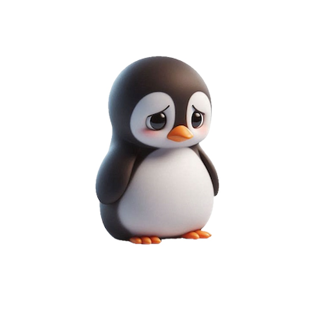 Sad Penguin Stickers app icon