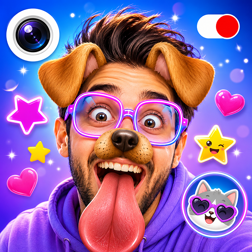 Live Funny Face Camera Google Play icon captured 2026-08-16