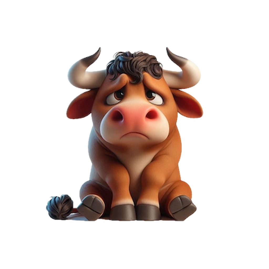 Sad Bull Stickers app icon