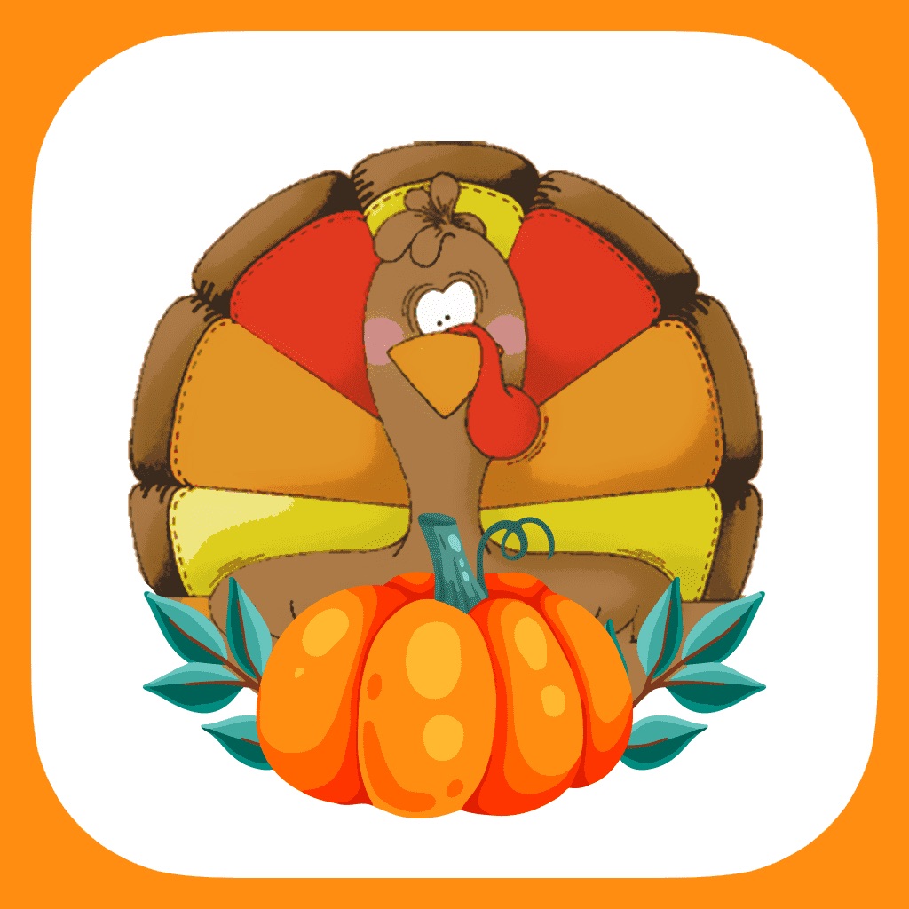 Thanksgiving Day Cute Stickers app icon captured 2026-08-14