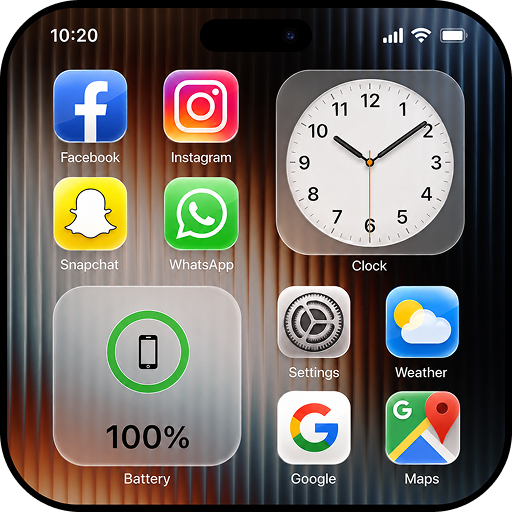 Liquid OS 27: Smart Launcher Google Play icon captured 2026-08-16