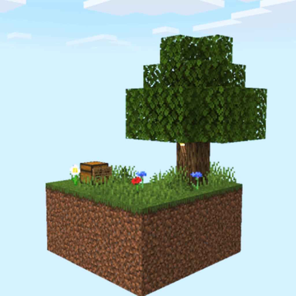 SkyBlock Mods for Minecraft PE app icon captured 2026-08-14