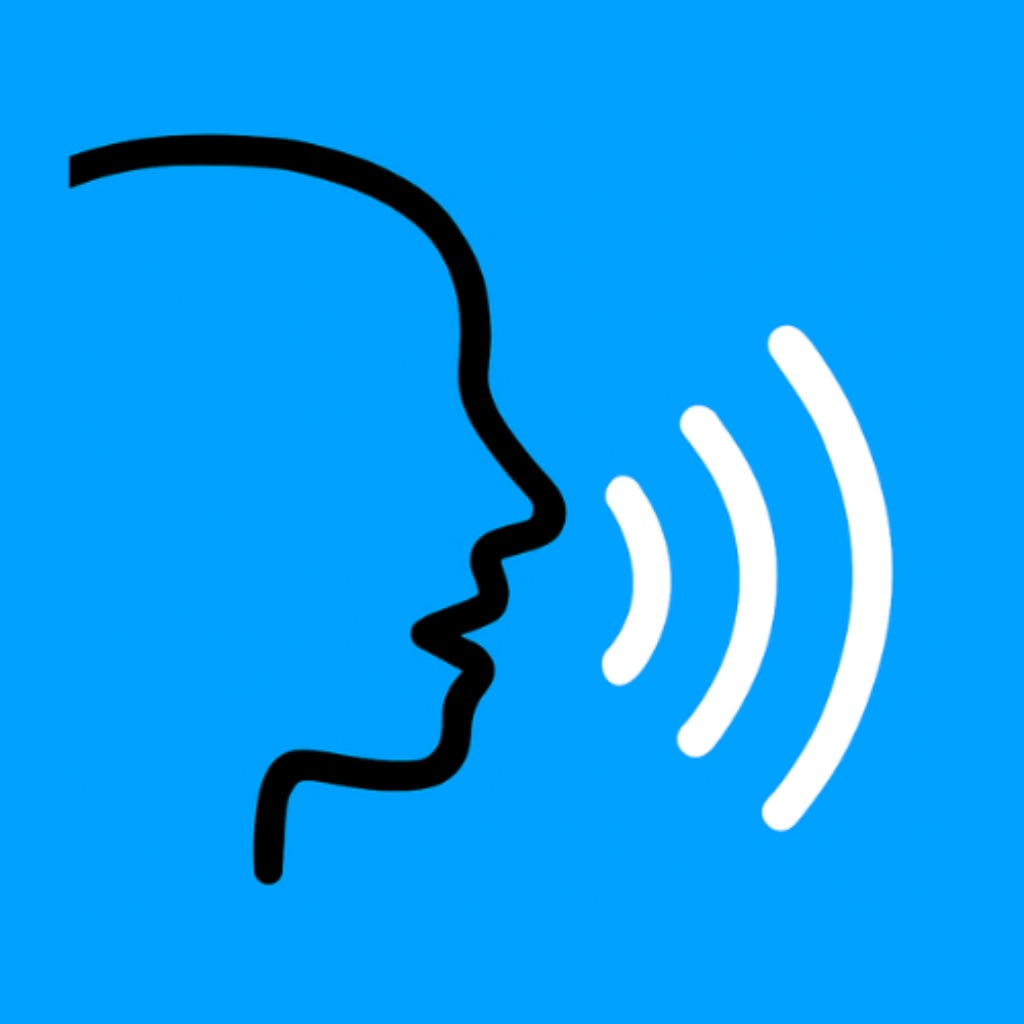 Voice Back: AI text-to-speech app icon captured 2026-08-14
