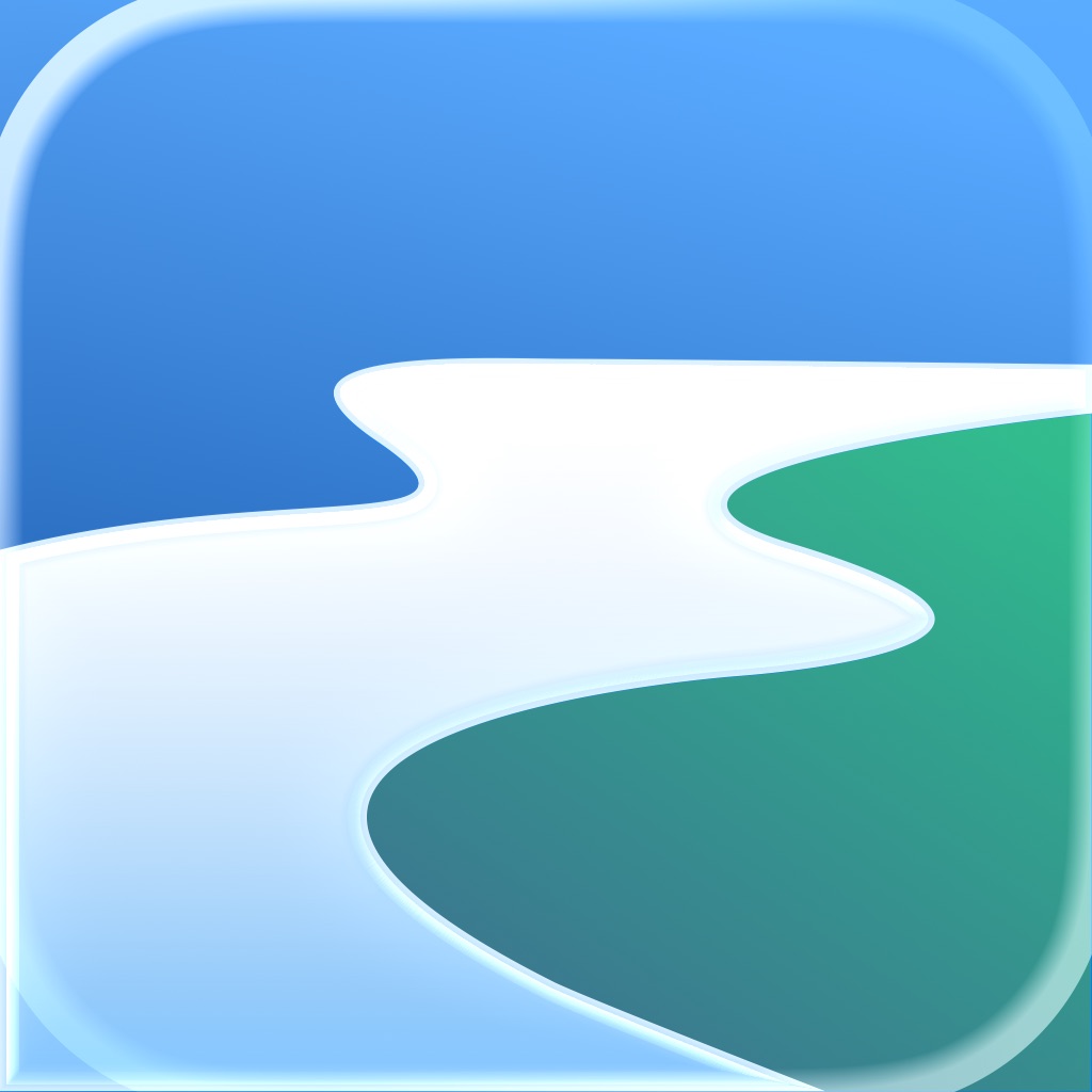 RiverApp - River levels app icon captured 2026-08-12