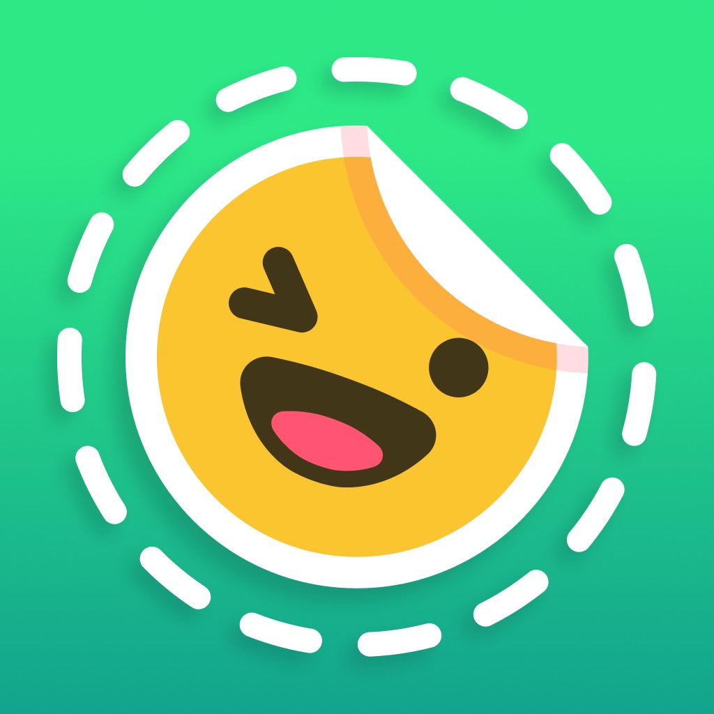 WhatSticker - Sticker Maker app icon captured 2026-08-13