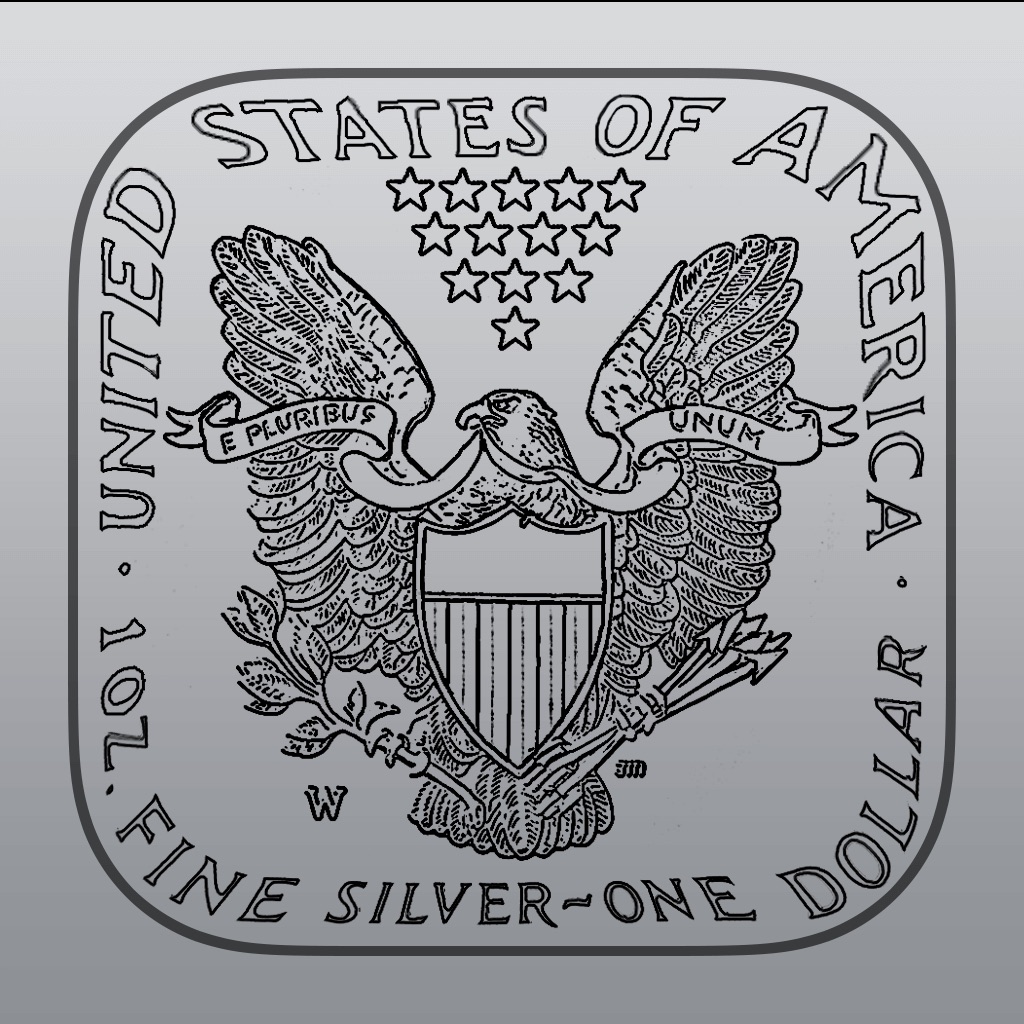 Silver - Live Badge Price app icon