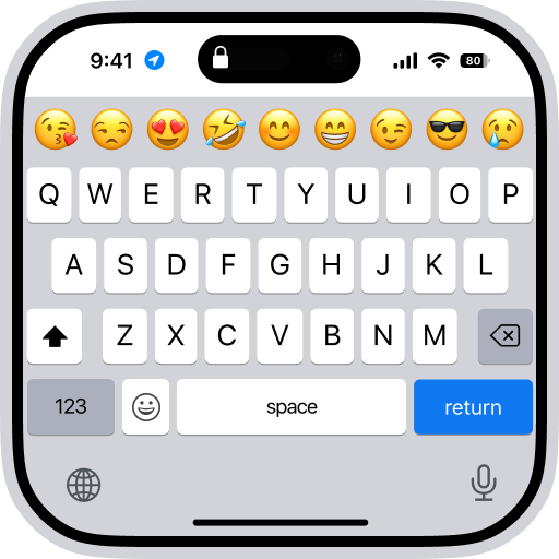 iphone 15 Keyboard Fonts Emoji app icon captured 2026-08-18