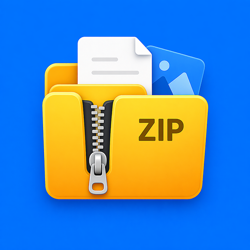 Zip Extractor - UnZIP, UnRAR Google Play icon captured 2026-08-12