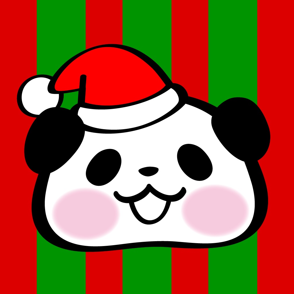 パンダぁー クリスマスステッカー app icon captured 2026-08-17