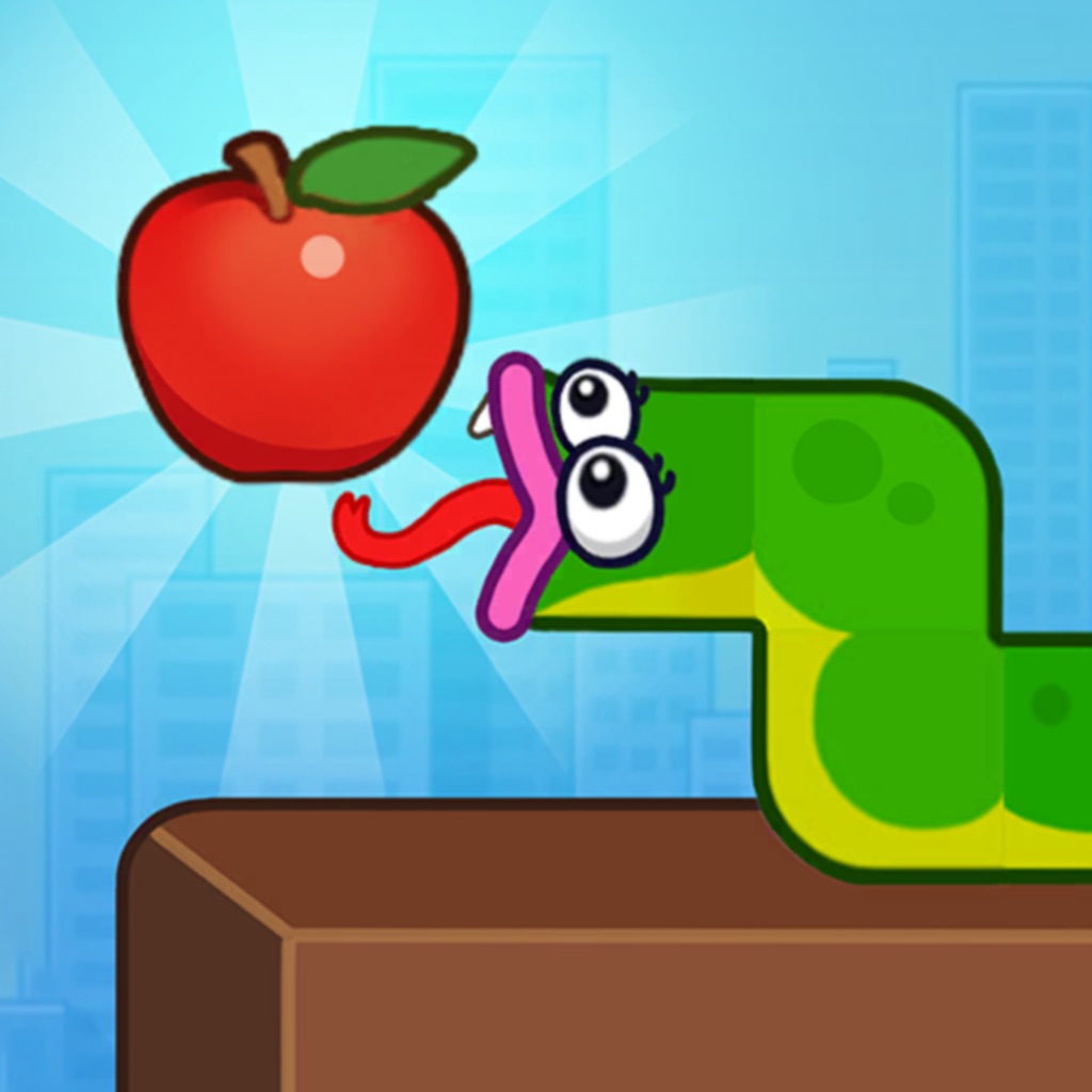 Snake Puzzle: Slither to Eat! app icon captured 2026-08-11