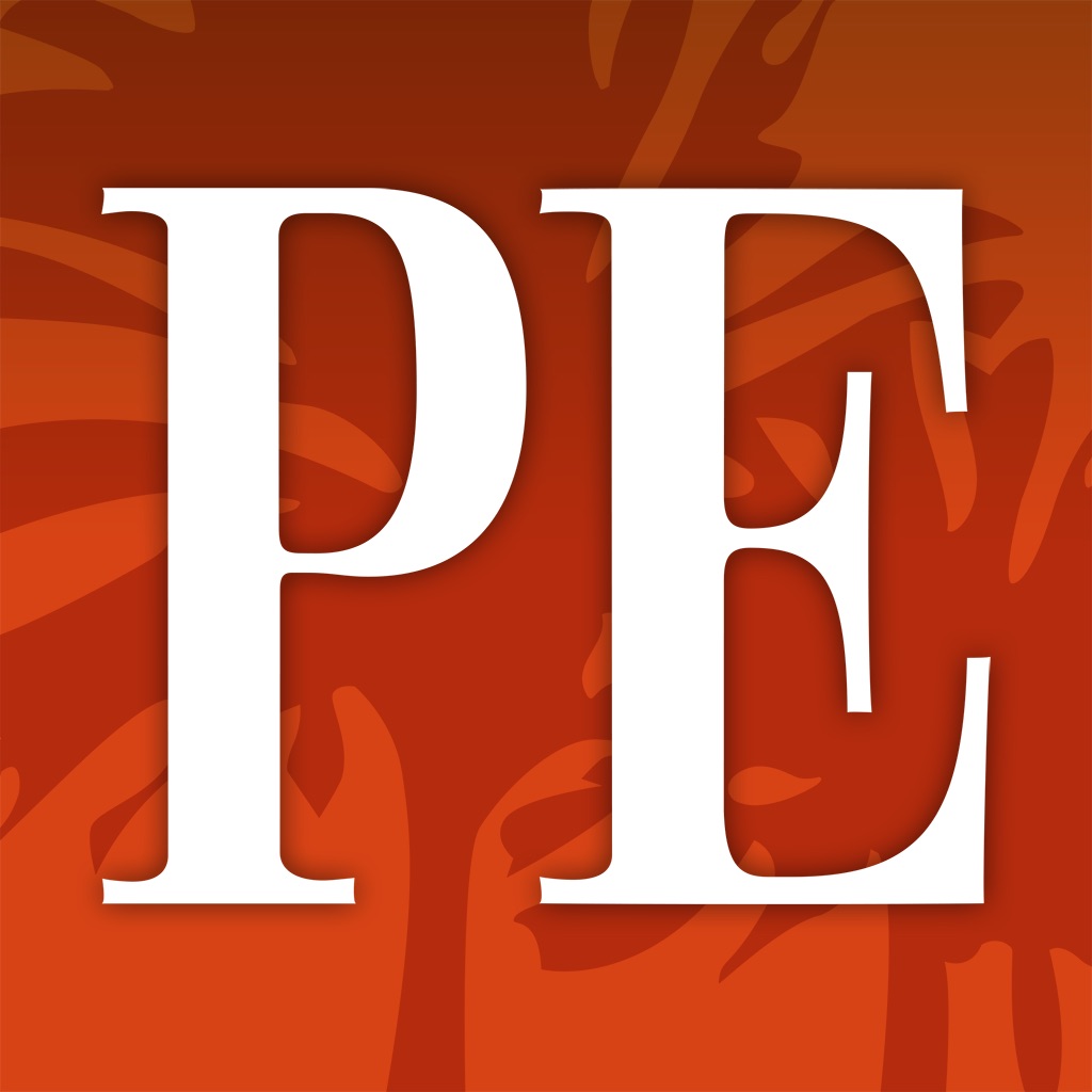 The Press-Enterprise app icon captured 2026-08-14