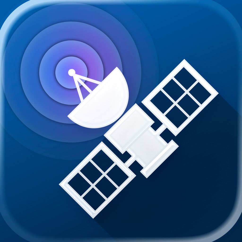 Satellites Tracker + Starlink app icon captured 2026-08-13