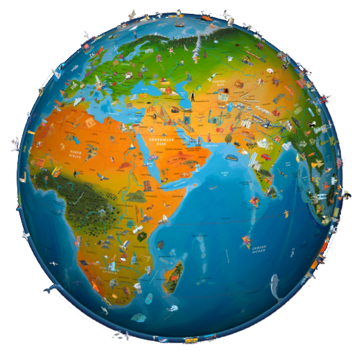 world map atlas 2026 Google Play icon captured 2026-08-16