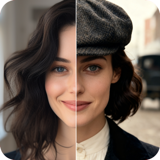 Selfie AI: AI Photo Generator app icon captured 2026-08-18