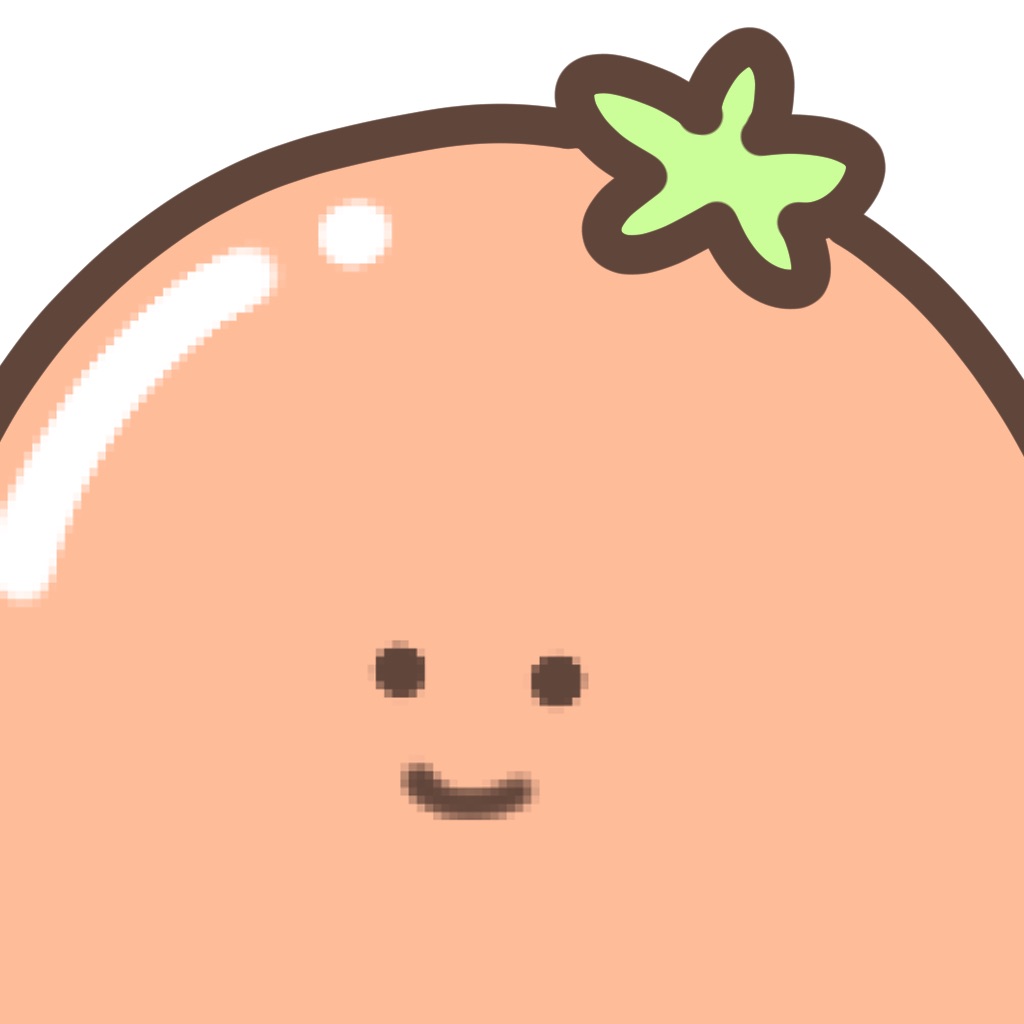 cutee tomato sticker app icon captured 2026-08-14