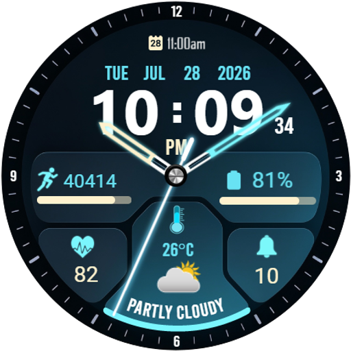 Scifi Face X01 Watch Face Google Play icon captured 2026-08-13