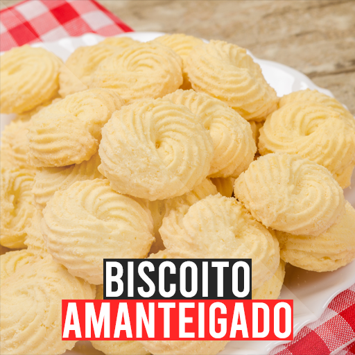 Receitas Biscoito amanteigados Google Play icon captured 2026-08-15