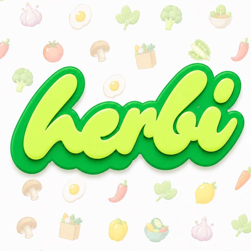 Herbi: Meal Planner + Recipes app icon captured 2026-08-12