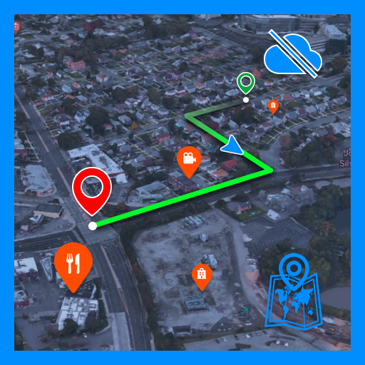 Mapas - Navegação de Rota GPS Google Play icon captured 2026-08-16