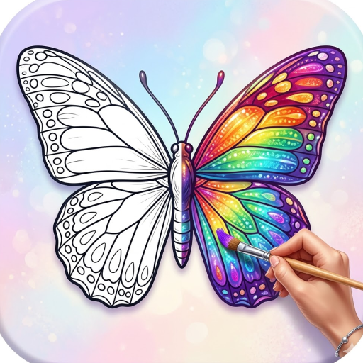 Como Desenhar uma Borboleta Google Play icon captured 2026-08-16