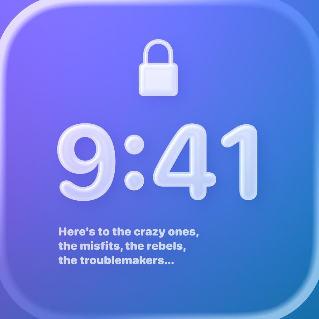 Any Text · Widgets app icon captured 2026-08-11
