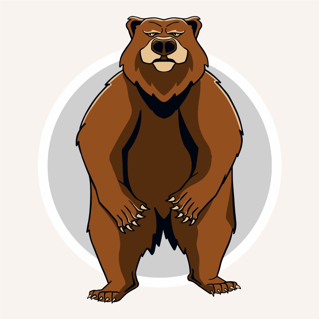 Brown Bear Cute Stickers app icon captured 2026-08-14