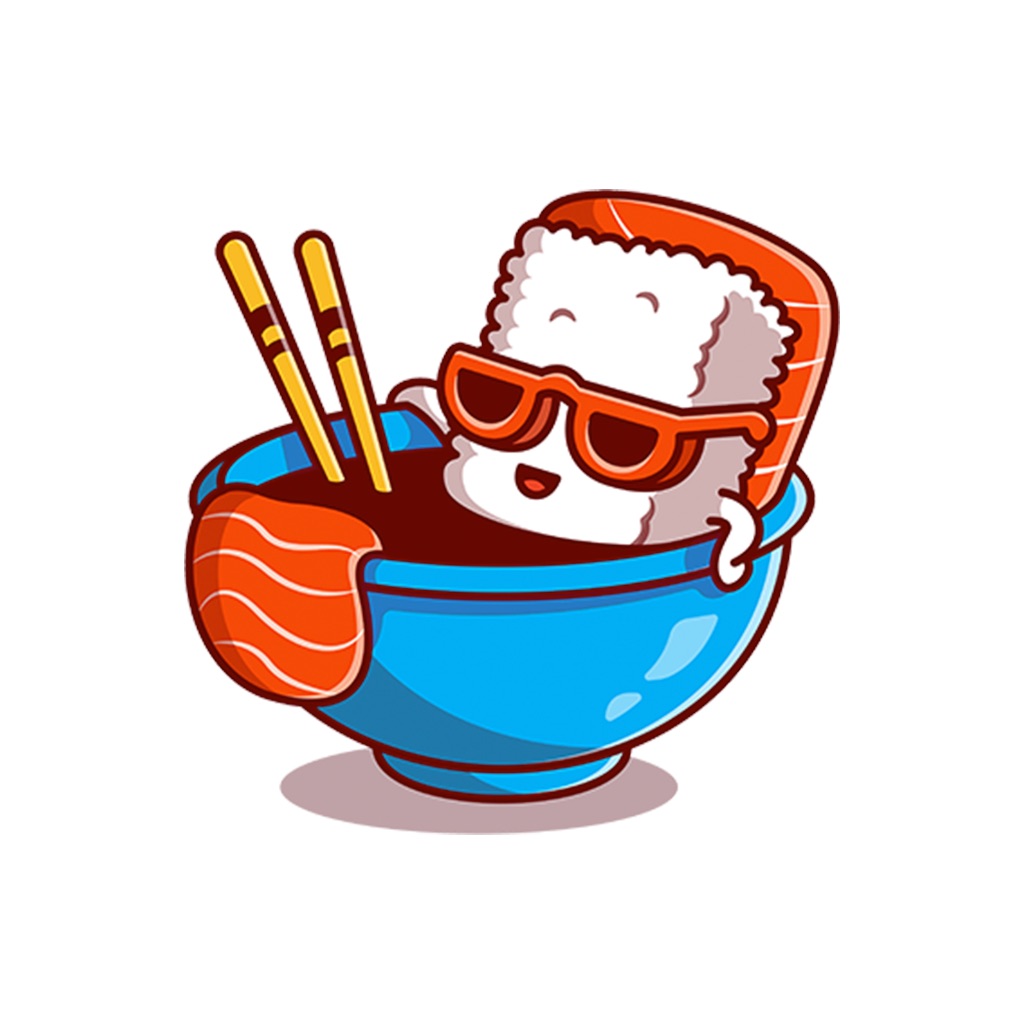 Sushi Japan GIF Stickers app icon captured 2026-08-12