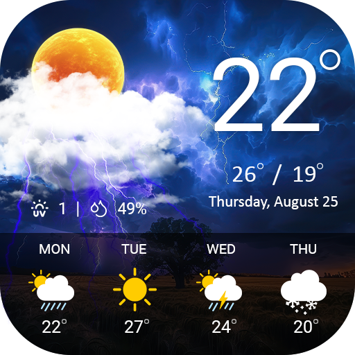 Weather – Accurate Forecast app icon captured 2026-08-18