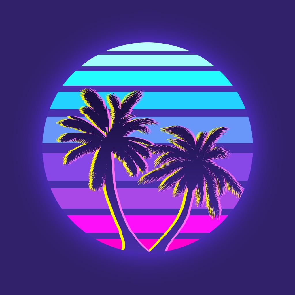 Vaporwave - 1980s Picture Arts app icon captured 2026-08-11