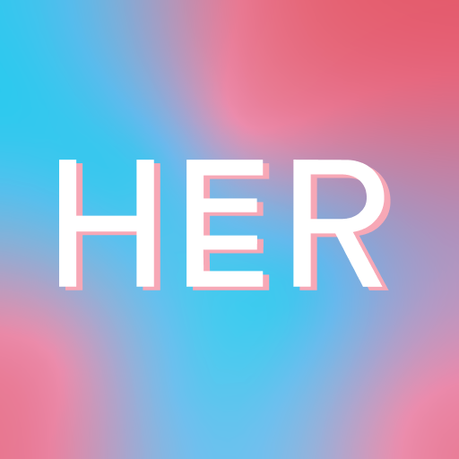 HER Lesbian, bi & queer dating Google Play icon captured 2026-08-13