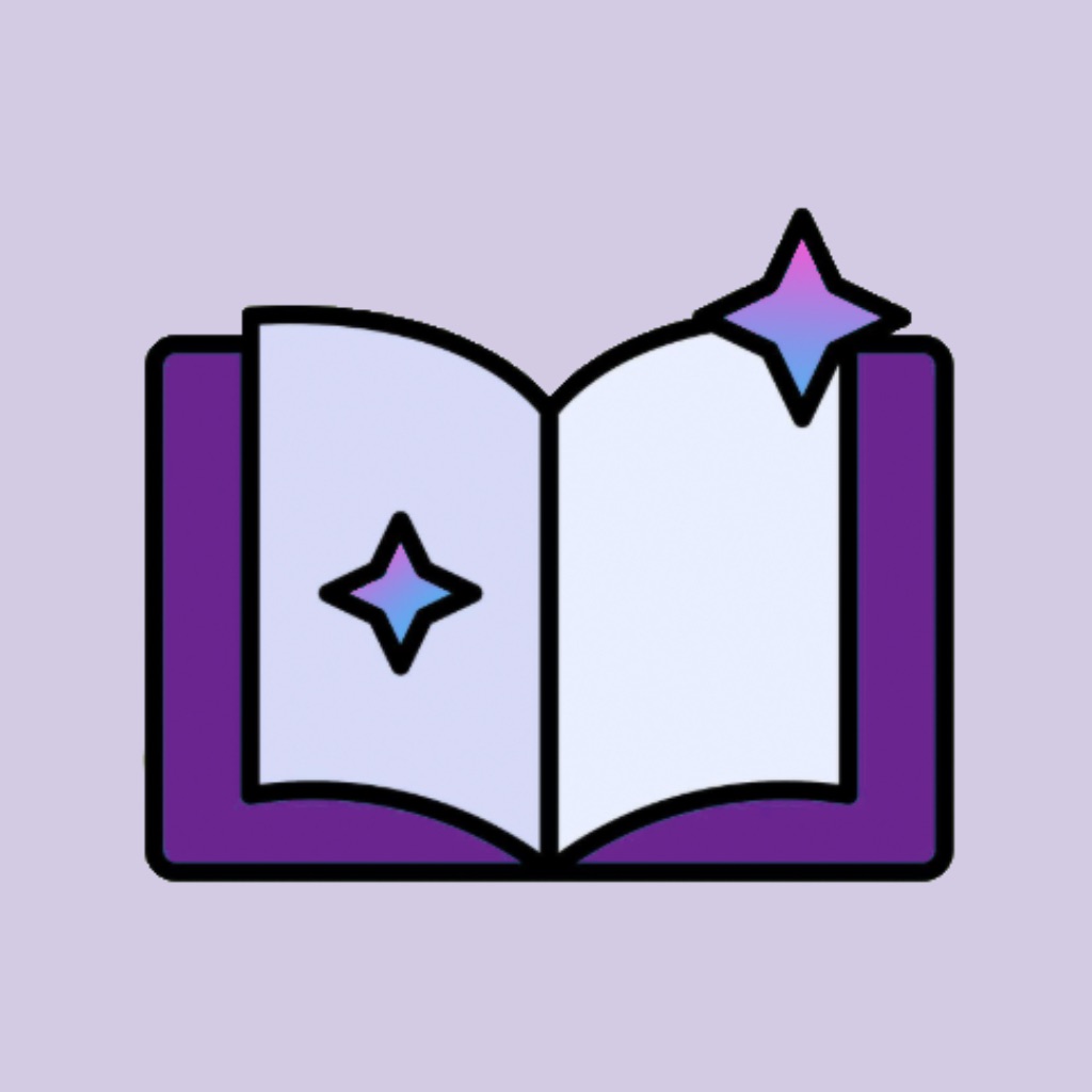 Glimmer: Interactive Fanfics app icon captured 2026-08-12