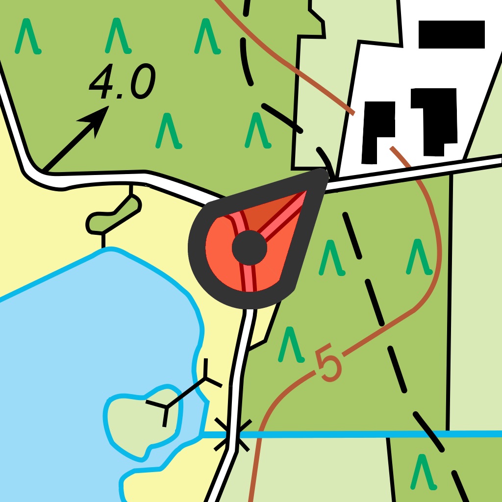 Topo GPS - Topographic maps app icon captured 2026-08-14