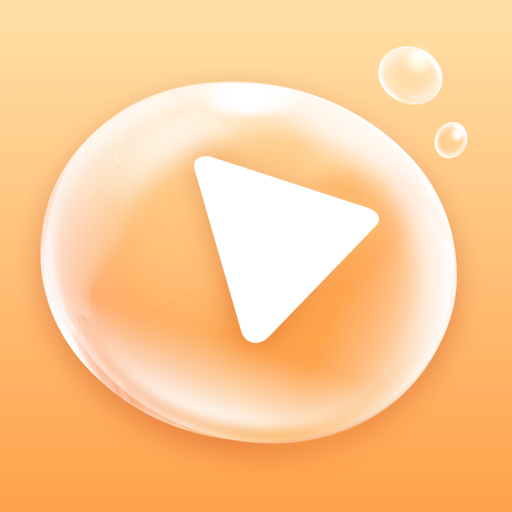 Bubble Player - 純淨HD影音，待機背景播放器 Google Play icon captured 2026-08-14